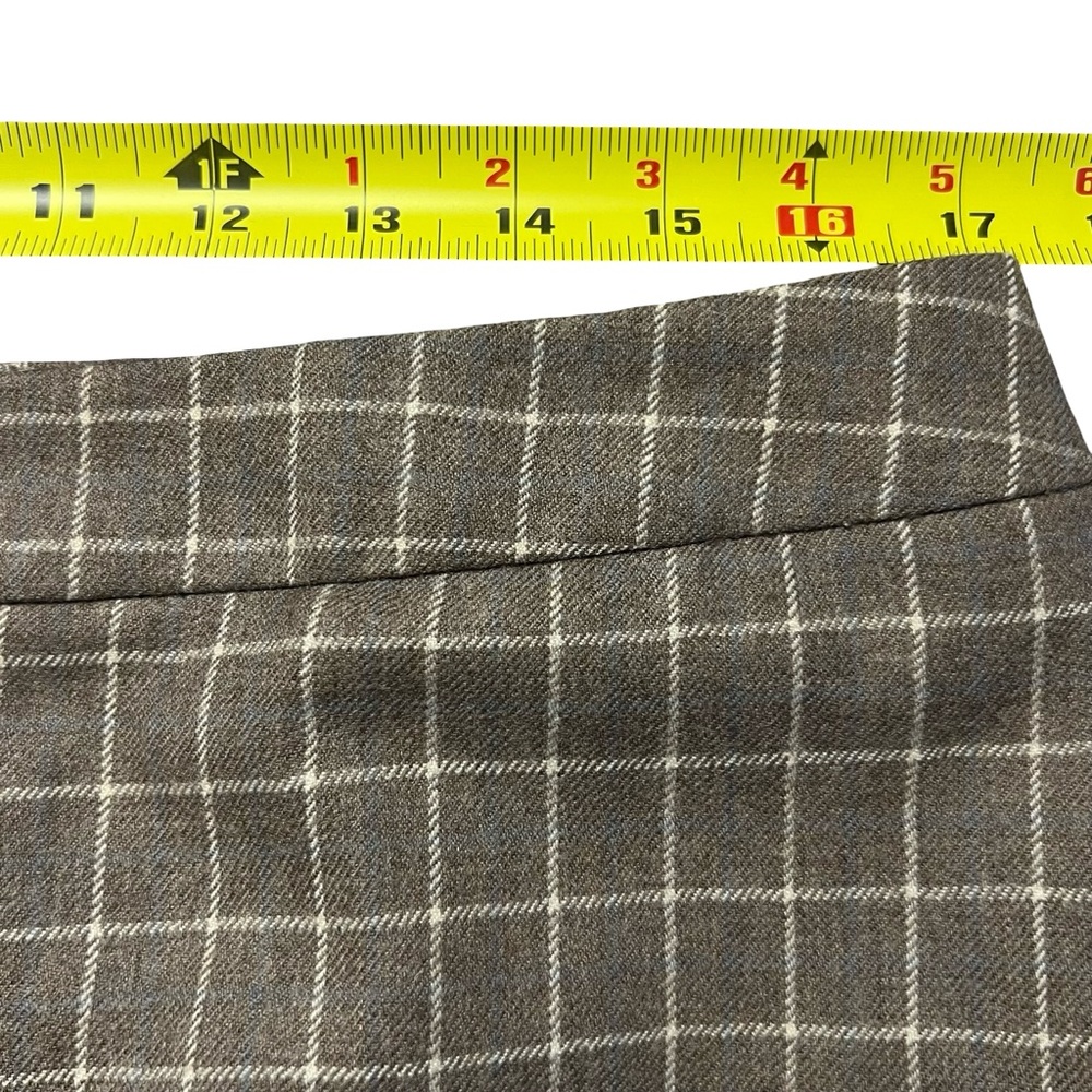 Pendleton Womens Windowpane Plaid Wool Pants Suit… - image 8